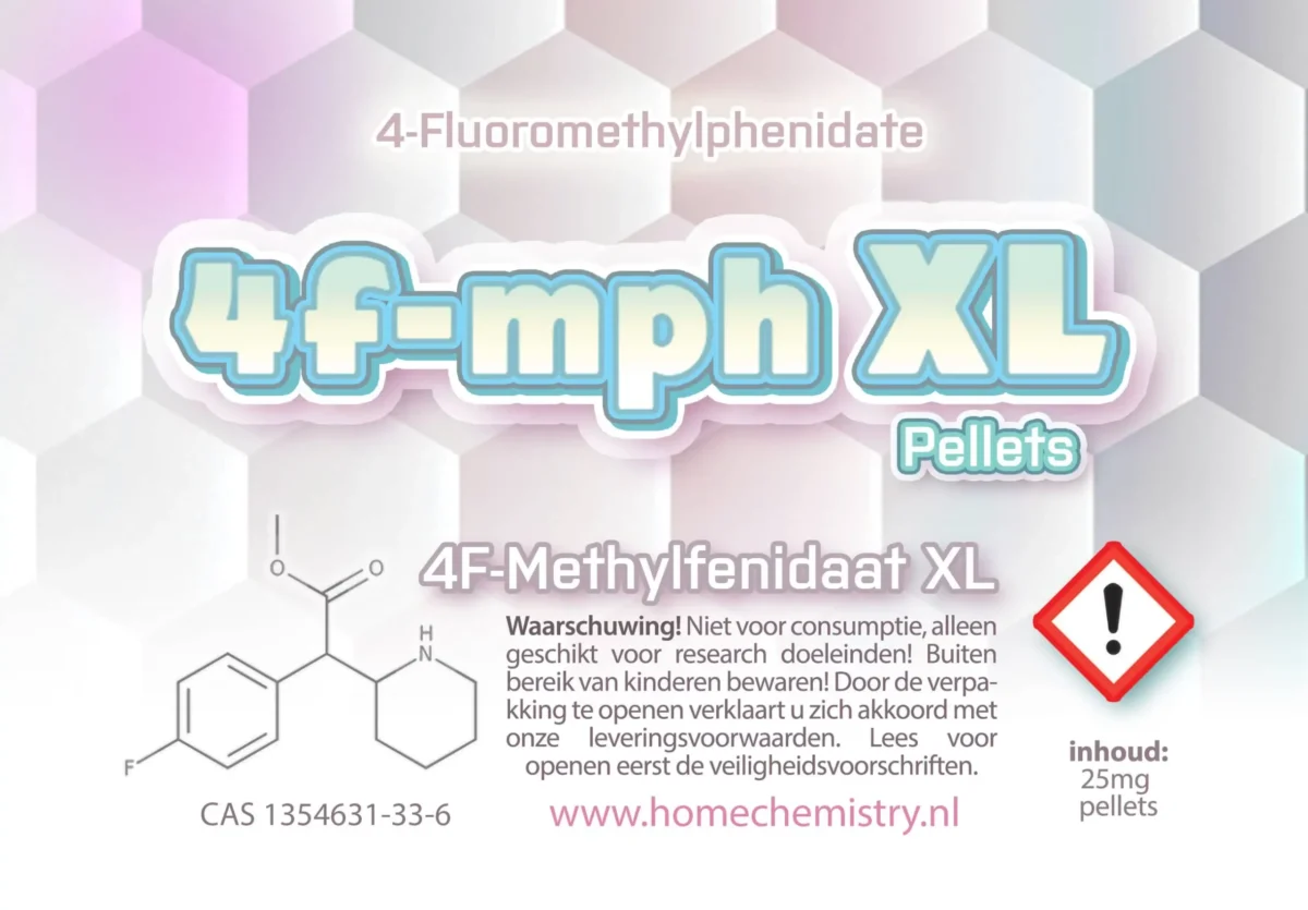 4F-Methylfenidaat XL Pellets (8x25mg)