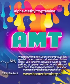 Alternative view of AMT (α-Methyltryptamine, 0,15gr)