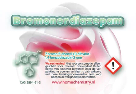 Bromonordiazepam Poeder (125mg)
